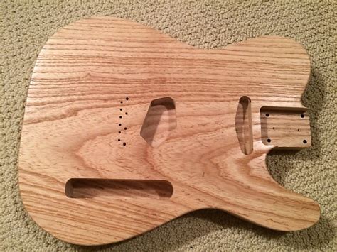 Musikraft Piece Swamp Ash Telecaster Body Reverb