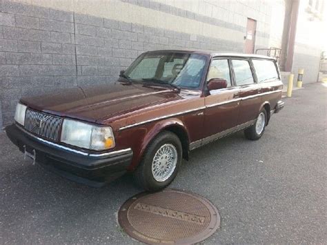 Volvo 240 WAGON 1993 Burgundy For Sale YV1AW880XP1955828 1993 Volvo