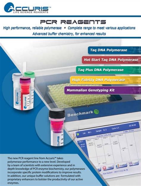 Benchmark Accuris QMax CDNA Synthesis Kit