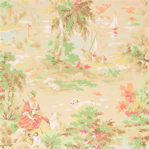 1920s & 1930s Vintage Wallpaper - Scenic - Rosie's Vintage Wallpaper
