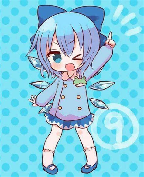 Cirno Touhou Anime Kawaii Chibi Cute Anime Pics