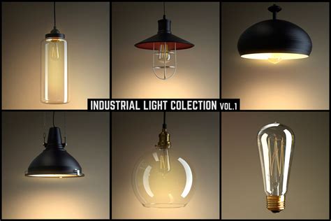 3d industrial light model