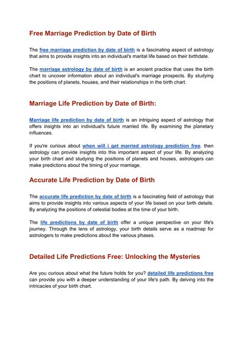 Ppt Marriage Prediction By Date Of Birth Hidden Facts Powerpoint