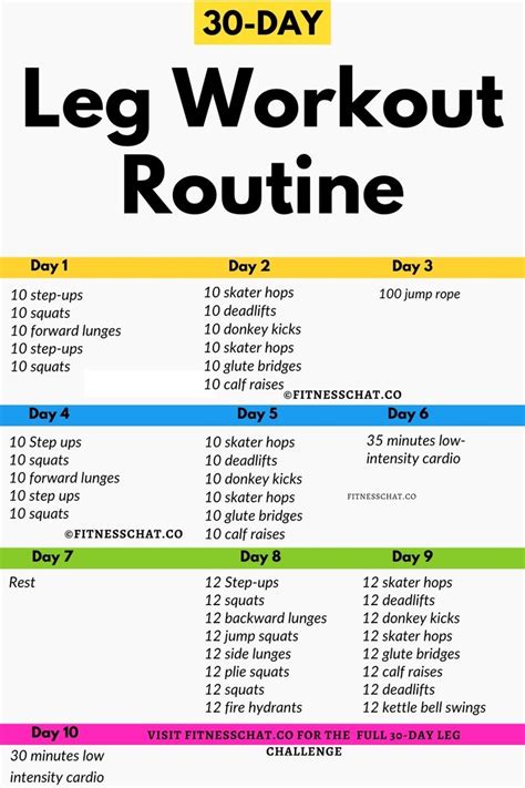 Ultimate Day Leg Challenge That Works Like Crazy Leg Workout