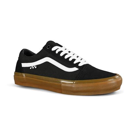 Vans Old Skool Pro Skate Shoes Blackgum Supereight