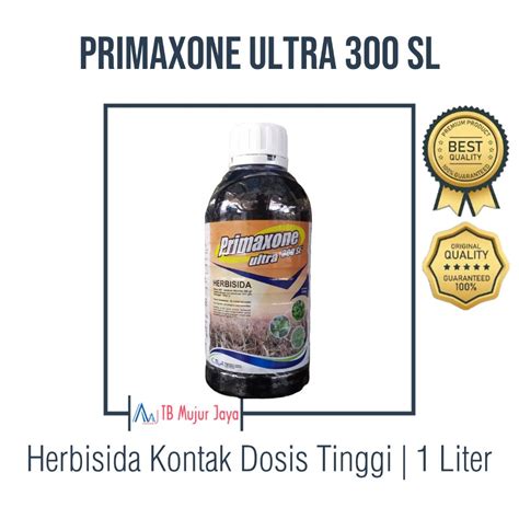 Jual Herbisida Kontak PRIMAXONE ULTRA 300 SL Paraquat Dosis Tinggi 1