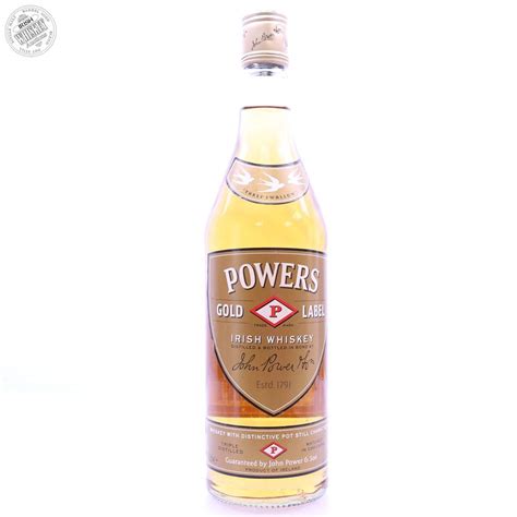 Powers Three Swallows Gold Label Irish Whiskey Auctions