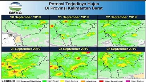 Peringatan Dini BMKG Waspada Hujan Disertai Petir Kilat Angin