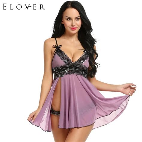 Elover Lingerie Sexy Hot Sexy Underwear Erotic Nightwear Dress