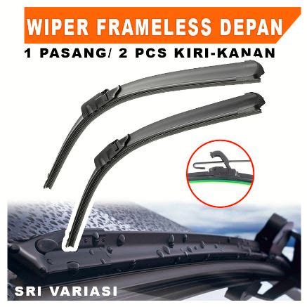 Jual Wiper Rbw Frameless Pisang Rocky Brio Raize Calya Mobilio Grand