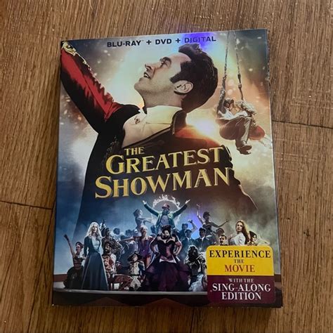 Media The Greatest Showman Blu Ray Dvd Combo Poshmark