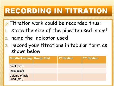 Volumetric Analysistitration Introduction Titration Is A Common Laboratory