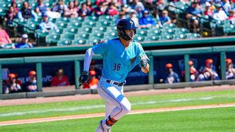 Loperfido Homers Twice But Space Cowboys Fall To Reno Space Cowboys