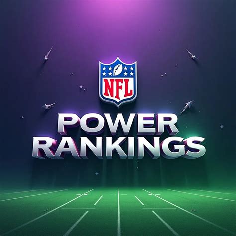 Nfl Power Rankings Week 4 Sharp App