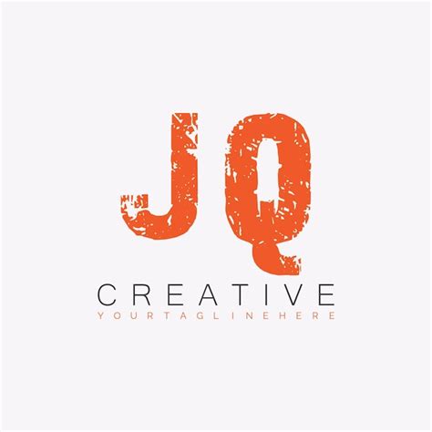 Premium Vector Jq Initial Monogram Logo With Letter Creative Design