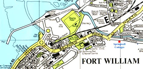 Fort William Scotland Map | Zip Code Map