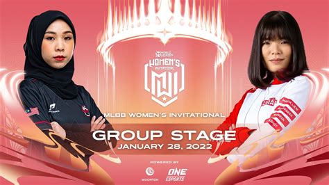 Bahasa Indonesia Mlbb Women S Invitational Day Group Stage Youtube