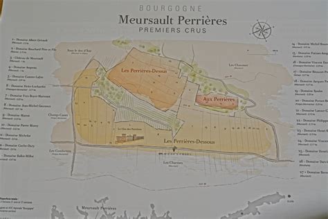 Producer Map Of Meursault Perrières Burgundy Report