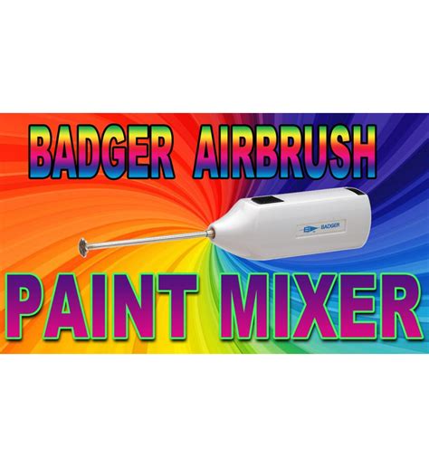 Badger airbrush paint mixer