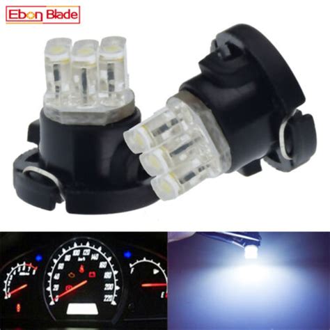 Pcs White T Neo Wedge Smd Led Bulb Cluster Instrument Dash Climate