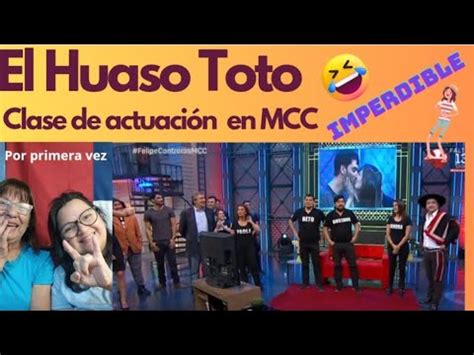 EL HUASO TOTO ARGENTINAS REACCIONAN POR PRIMERA VEZ A LA CLASE DE