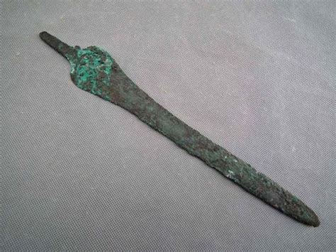 Ancient Greek Minoan Bronze Sword Dagger Bronze Age 1700 1400 Bc