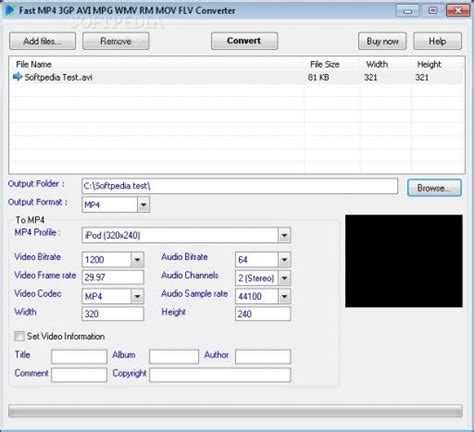 Fast Mp Gp Avi Mpg Wmv Rm Mov Flv Converter Indir Windows Video