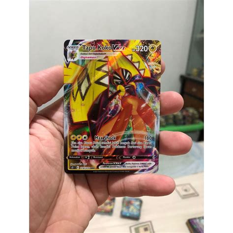 Jual Kartu Pokemon Tcg Tapu Koko Vmax Rrr S I Master Ichigeki Boltund