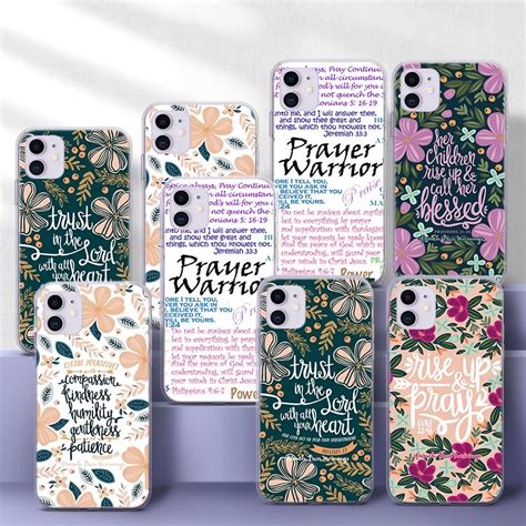 For Iphone 6 6s 7 8 Plus X Xs Xr 11 Pro Max Tpu Soft Case 46f Bible