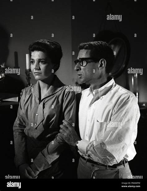 Anne Bancroft with Director Arthur Penn during the making of "The ...