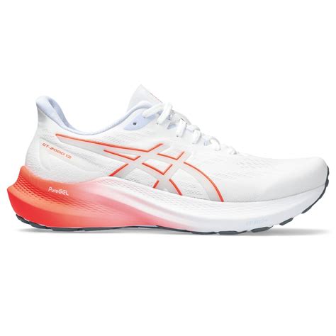 Asics Gt 2000 12 Womens Running Shoes Whitesunrise Red Sportitude