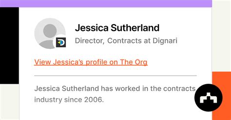Jessica Sutherland Director Contracts At Dignari The Org