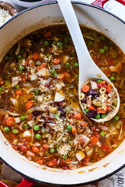 How to Make THE BEST Minestrone Soup | foodiecrush.com