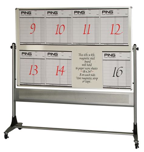 Portable Metal Frame Golf Scoreboards | Eagle Scoreboards