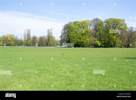 Munich In Spring Stock Photo Alamy