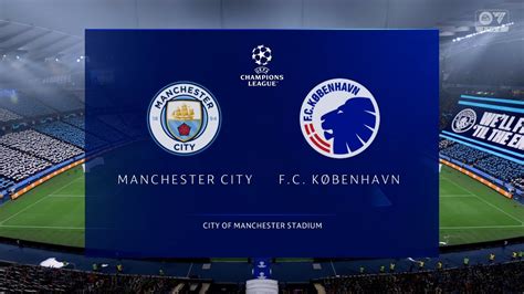 Manchester City Vs F C Kobenhavn Second Match Final Of The