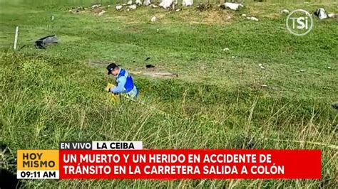 Un Muerto Y Un Herido En Accidente De Tránsito En La Carretera Salida A