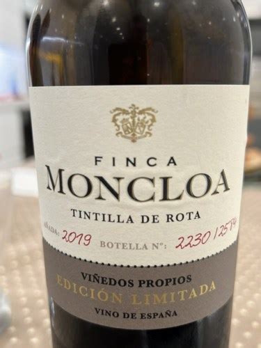 Finca Moncloa Tintilla De Rota Edici N Limitada Vivino