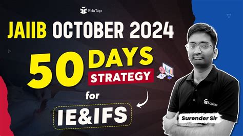 JAIIB October 2024 IE IFS Strategy How To Prepare For IE IFS Exam