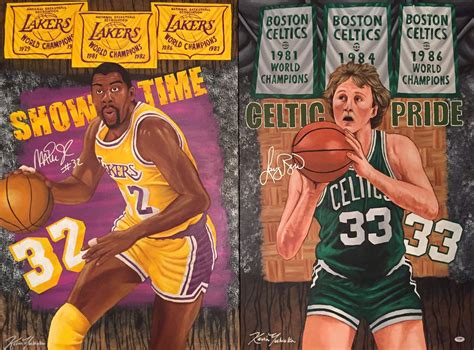 Larry Bird vs Magic Johnson by whatevah32 on DeviantArt