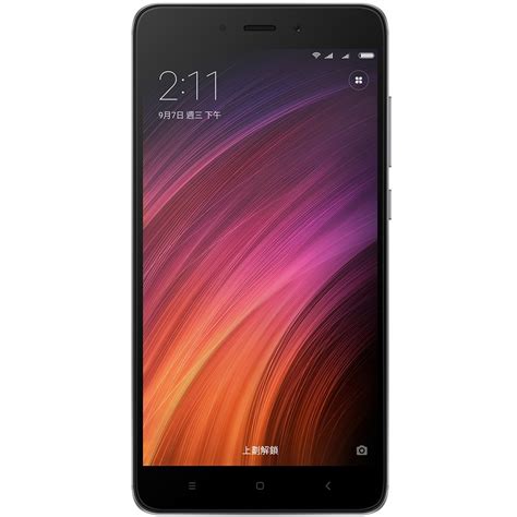 Mobile Phones Redmi Note 4 Dual Sim 64GB LTE 4G Black 4GB RAM 163157