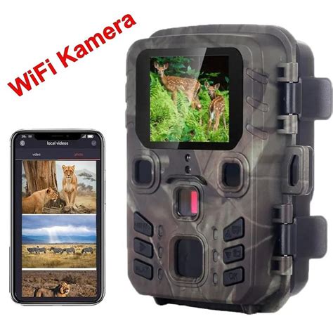 24MP WiFi Wildkamera Gratis App IOS Android Live 32GB Karte Kaufen