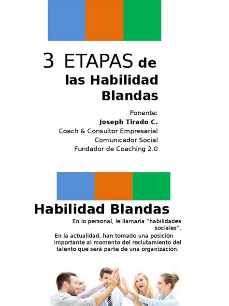 3 Etapas Habilidad Blandas Pdf Creatividad Cognición