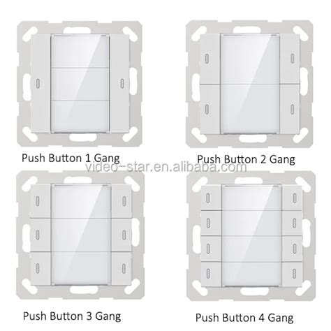 Smart Home KNX EIB GVS Home Building Automation System KNX Push Button