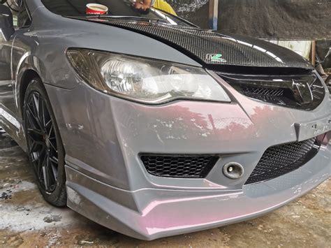 2k Paint 【 Aikka Ak2268 Nardo Grey Purple 】 Crystal Series Color Car