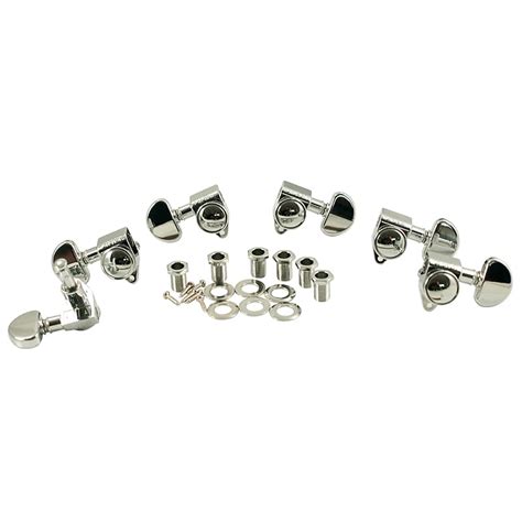 Grover 3 Per Side Roto Grip Locking Rotomatics Chrome With Reverb