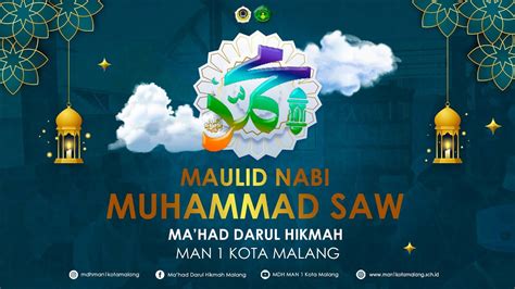 Live Maulid Nabi Muhammad Saw Ma Had Darul Hikmah Man Kota Malang