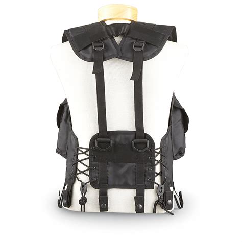Tru Spec® Load Bearing Vest Black 182916 Tactical Gear At