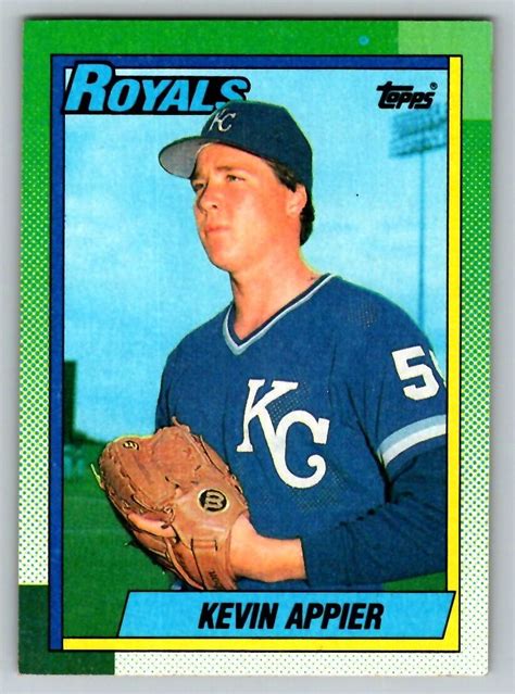 1990 Topps Kevin Appier Kansas City Royals 167 Ebay