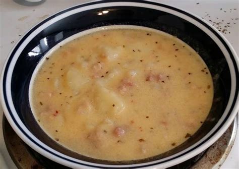 The Bacon Cheddar Potato Soup Recipe By Natedavenport1983 Cookpad